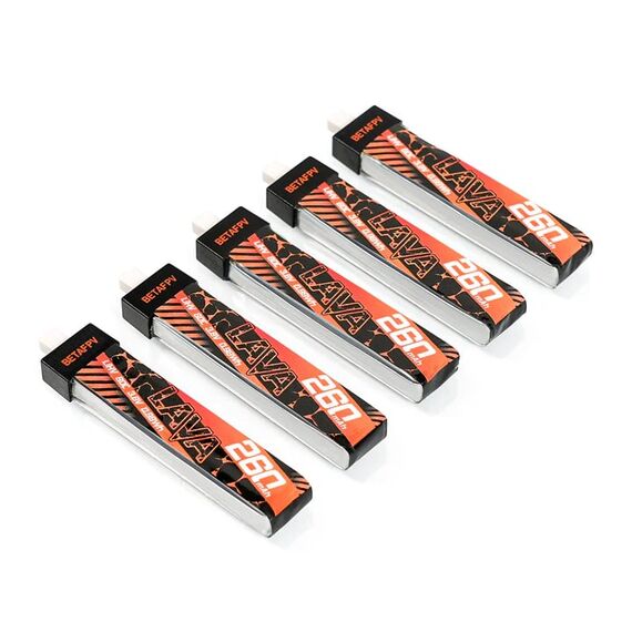 Аккумуляторы LAVA 1S 260mAh 80C 5шт