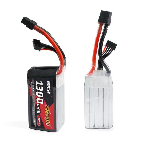 Аккумулятор FPV Storm 6S 1300mAh 120C LiPo XT60