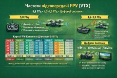 ЧАСТОТЫ FPV-ДРОНОВ: КАКИЕ БЫВАЮТ И КАК ПРАВИЛЬНО ВЫБРАТЬ